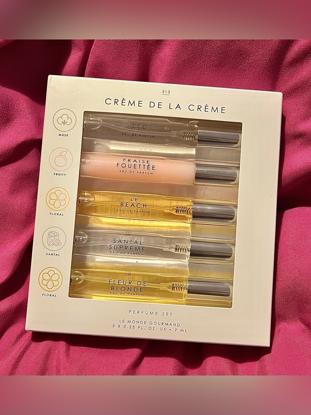 Le Monde Gourmand Creme De La Creme Fragrance Set 5 x 0.23 fl oz